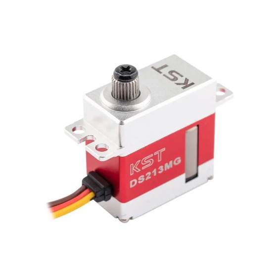 Hot Sales KST DS213MG V8.0 3.0Kgf.cm 0.07sec Digital Metal Gear Coreless Motor for RC Glider RC Plane RC Helicopter